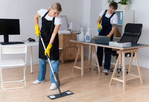 Nettoyage de bureau professionnel à Gommenec'h
